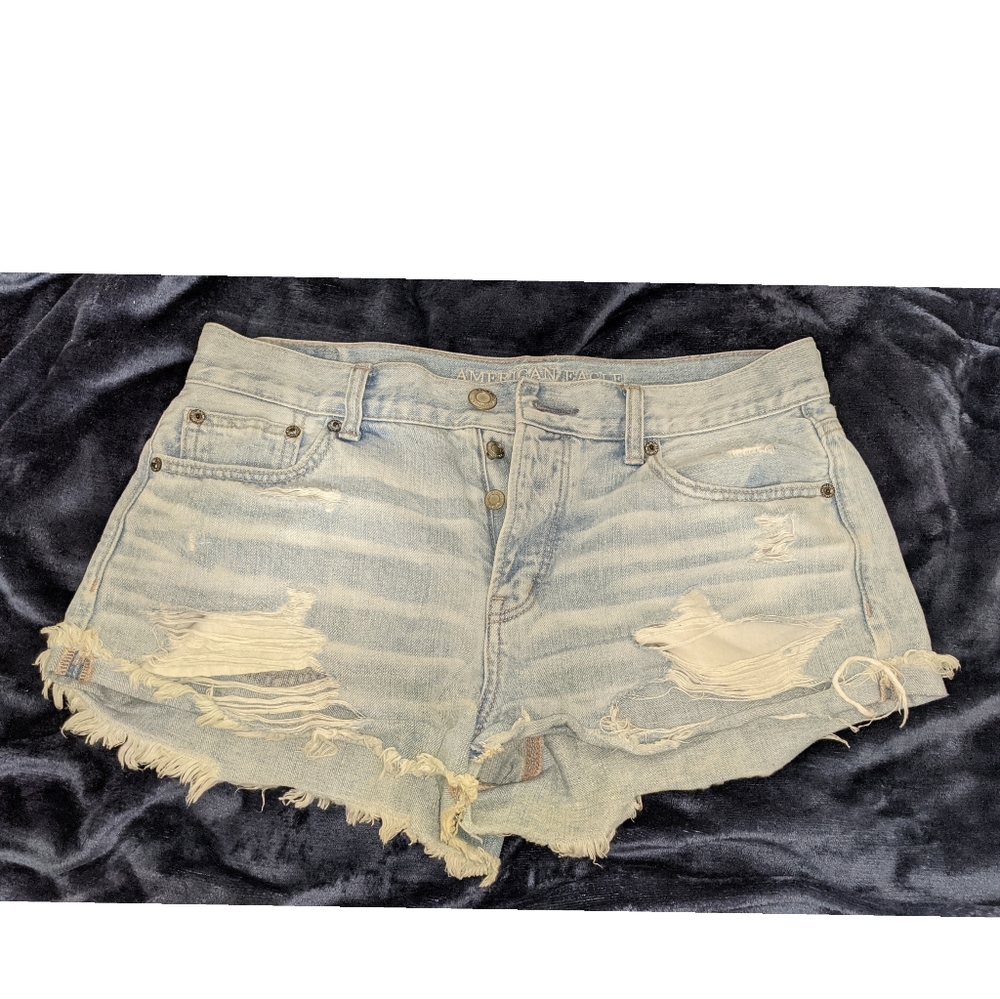 Women's Size 10 American Eagle Ripped Jean Shorts